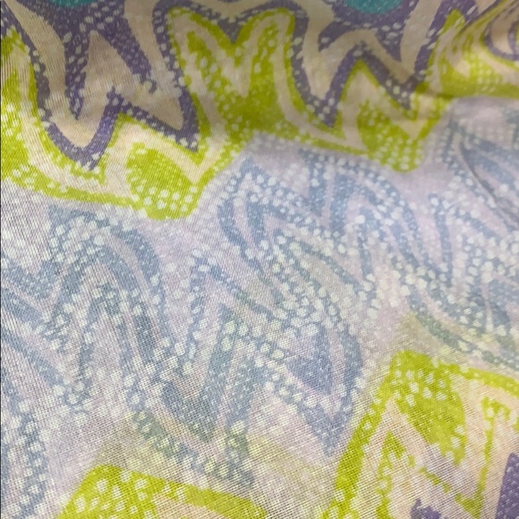 HOST PIC MISSONI SARONG/SCARF/WRAP LARGE BEAUTIFUL SIGNATURE PRINT W/ FRINGE - Picture 9 of 9